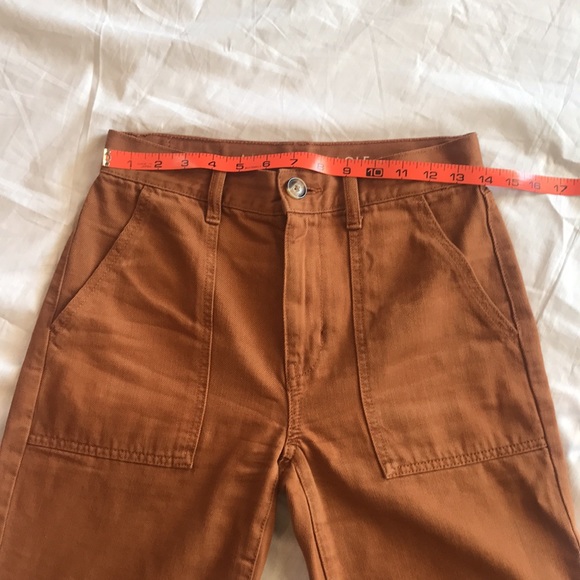 American Eagle Wide Leg Crop Rust 0 - Picture 11 of 13